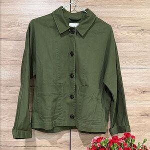 Madewell Dark Green Utility Jacket